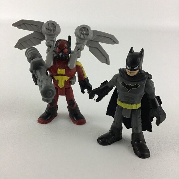 Fisher-Price Other - Fisher Price Imaginext DC Super Friends Batman Firefly 3" Figures Lot Complete